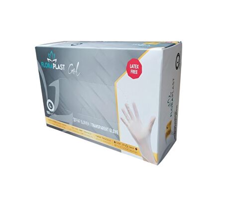 GLOVE S BEDEN TPE/PE POŞET ŞEFFAF ELASTİK ELDİVEN 100 ADET