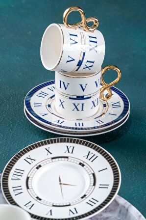 Acar Timeless 6 Kişilik Kahve Fincanı Takımı - 90 ml