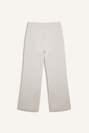 DeFacto Wide Leg Kumaş Palazzo Pantolon Üç Cepli Normal Bel Standart Boy E5970AX25SPBG186